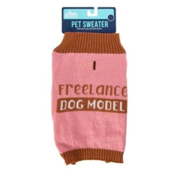 Freelance Dog Pet‎ Medium Sweater With Leash Hole NWT - Picture 1 of 2